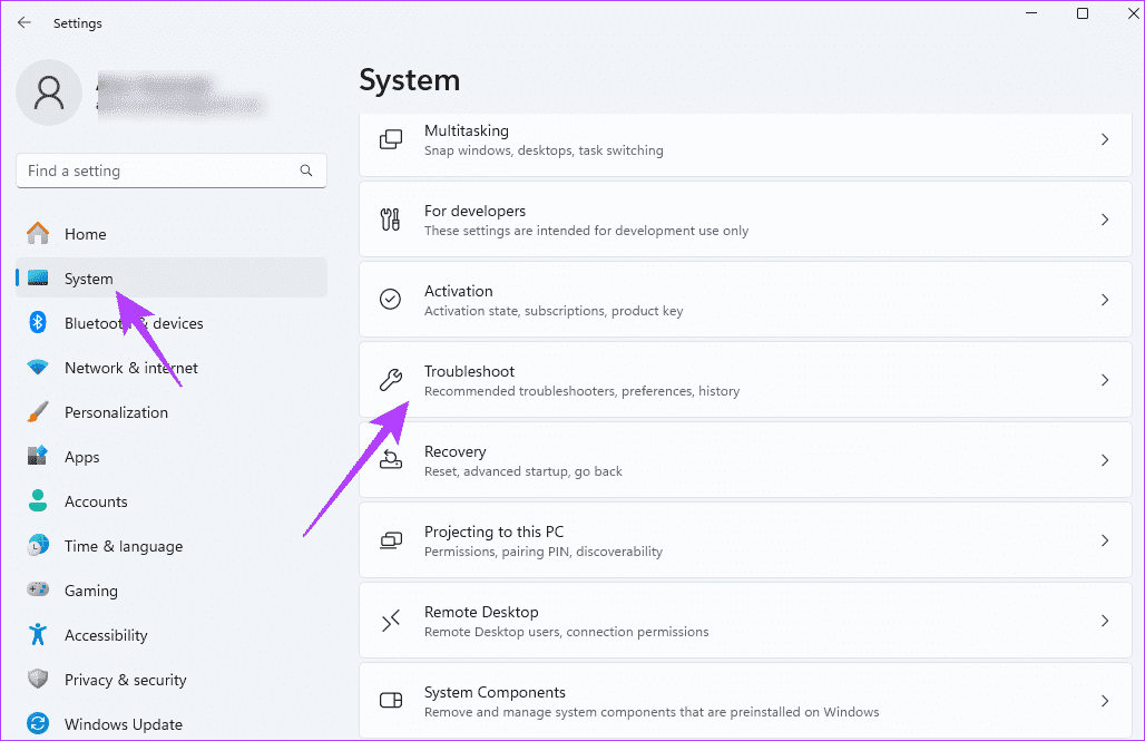 Opening-troubleshooter أفضل 9 إصلاحات لخطأ "لا يمكننا العثور على الكاميرا" في Windows 11