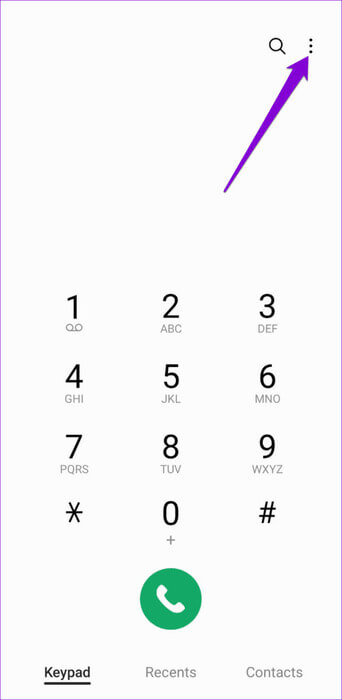 Phone-App-on-Android-1-500x1024-1 أفضل 6 إصلاحات لعدم إظهار أسماء جهات الاتصال للمكالمات الواردة على Android