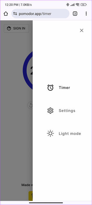 Pomodor-timer-for-Android 6 أفضل تطبيقات المؤقت لنظام Android