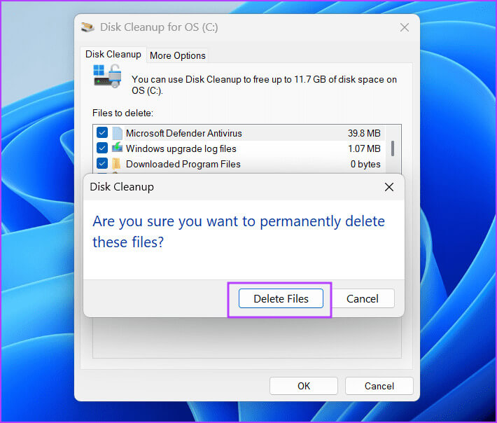 Purge-Temporary-Files-5 أفضل 8 إصلاحات لمشكلة "حدث خطأ غير متوقع، يجب إنهاء Roblox" على Windows 11