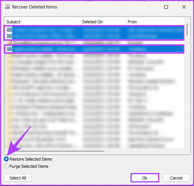 كيفية استرداد عنصر أو مجلد محذوف في Outlook - %categories
