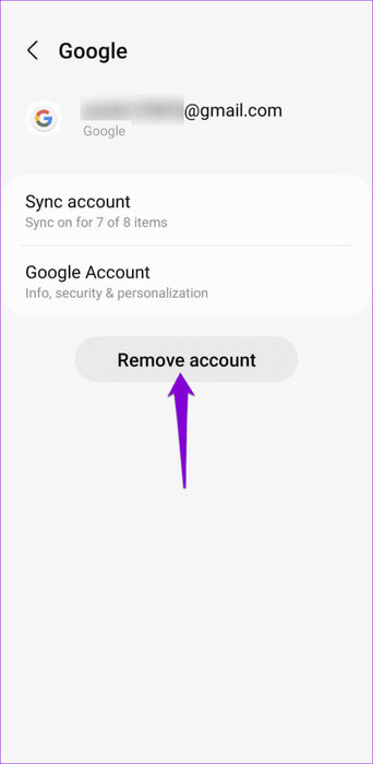 Remove-Google-Account-From-Android-500x1024-1 أفضل 9 إصلاحات لخطأ عدم وجود اتصال في Google Drive على Android وiPhone
