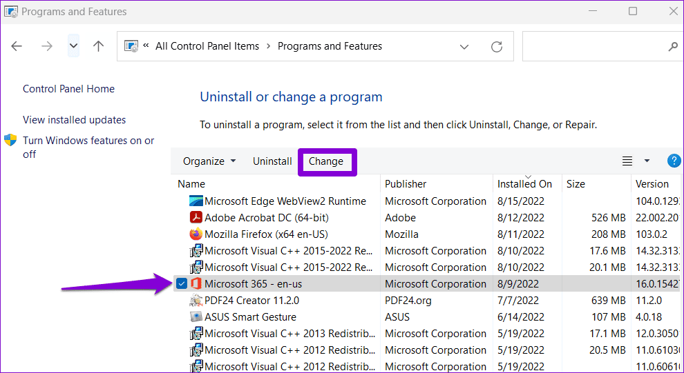 Repair-MS-Office-Suite-3 أفضل 5 طرق لإصلاح توقف Microsoft Outlook عند تحديث البريد الوارد على Windows