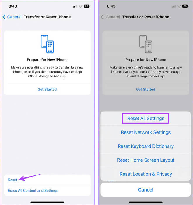 Reset-All-Settings-on-iPhone-7 10 طرق لإصلاح iPhone عالق في وضع سماعة الرأس