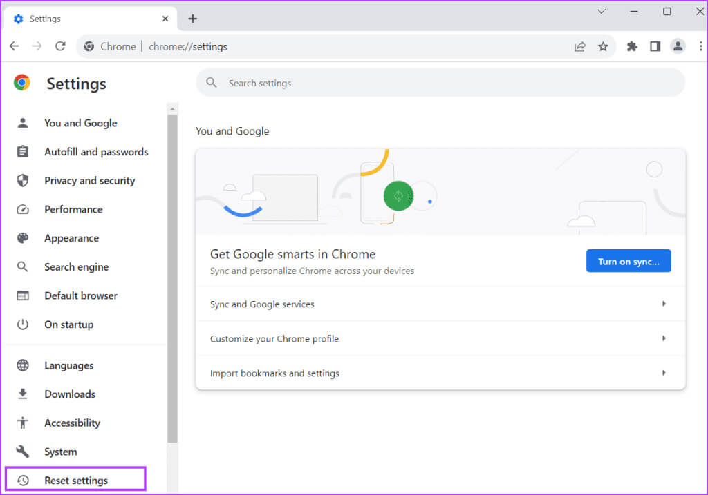 Reset-chrome-settings-2-2-1024x717-1 أفضل 9 إصلاحات لخطأ "هناك خطأ ما في الخادم الوكيل" في Chrome