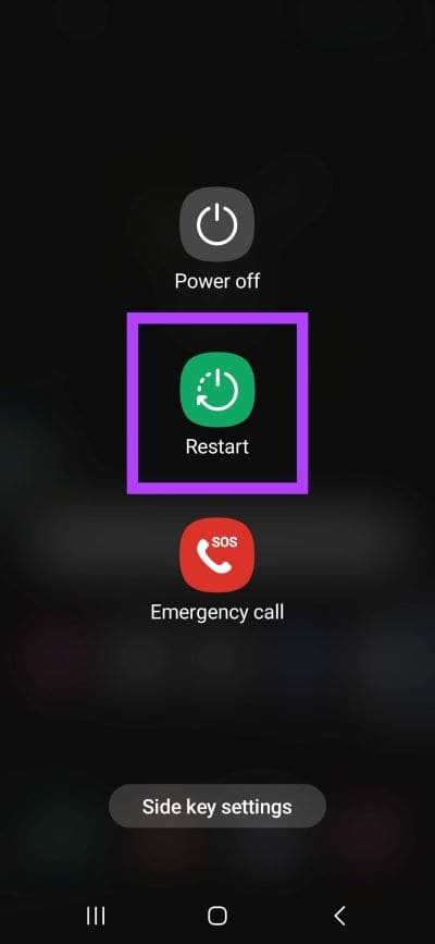 Restart-Android-10 10 طرق لإصلاح مشكلة انقطاع المكالمات على هواتف Samsung Galaxy