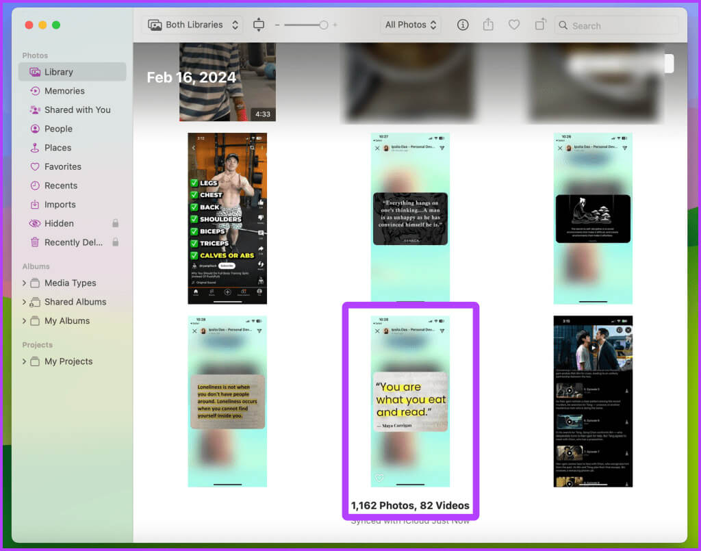 Right-click-on-the-Image-in-Photos-on-Mac-1024x805-1 10 طرق لتدوير الصورة بسرعة على الهاتف المحمول والكمبيوتر