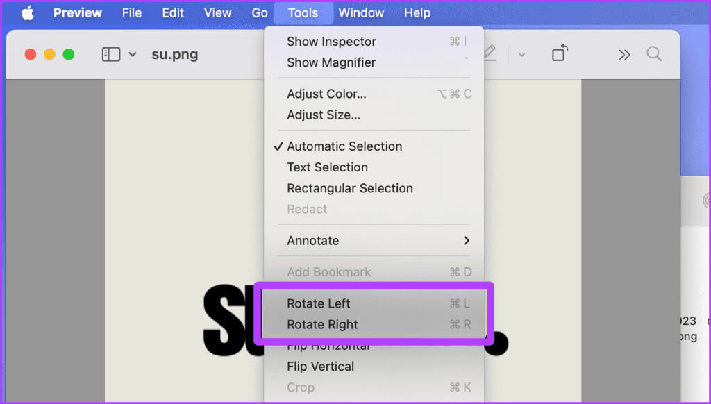 Rotate-Image-from-Preview-App-on-Mac-1024x582-1 10 طرق لتدوير الصورة بسرعة على الهاتف المحمول والكمبيوتر