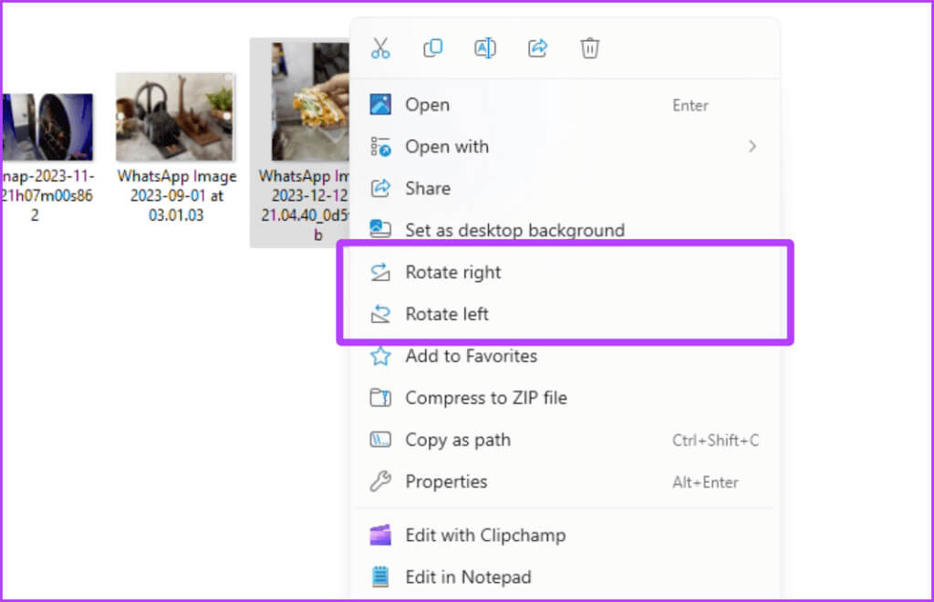 Rotate-Image-from-Right-click-Menu-1024x660-1 10 طرق لتدوير الصورة بسرعة على الهاتف المحمول والكمبيوتر