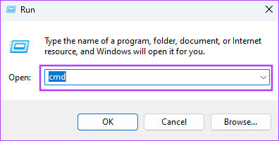 Run-CMD أفضل 5 إصلاحات لعناصر التسجيل المعطلة على Windows 11