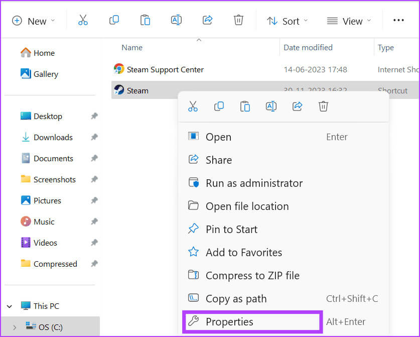 Run-Steam-Executable-With-Modified-Permissions-1 أفضل 8 إصلاحات لخطأ "أحد مكونات Steam المهمة لا تستجيب" في Windows 11