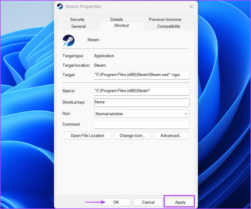 Run-Steam-Executable-With-Modified-Permissions-3 أفضل 8 إصلاحات لخطأ "أحد مكونات Steam المهمة لا تستجيب" في Windows 11