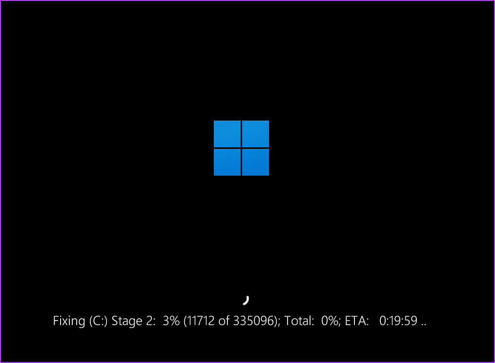 Run-a-Check-Disk-Scan-4-3 أفضل 8 إصلاحات لمشكلة الموت الزرقاء "UNEXPECTED_KERNEL_MODE_TRAP" في Windows