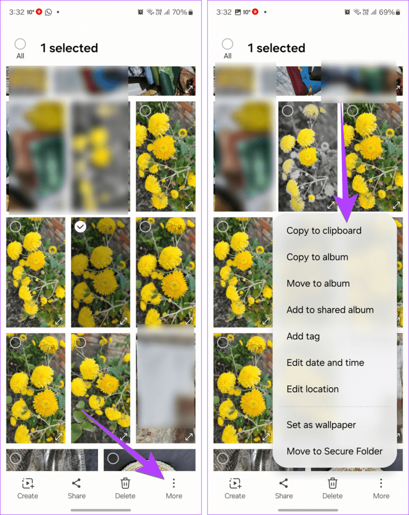 Samsung-Copy-Image-to-clipboard-from-gallery-1219x1536-1 كيفية نسخ ولصق الصور على Android