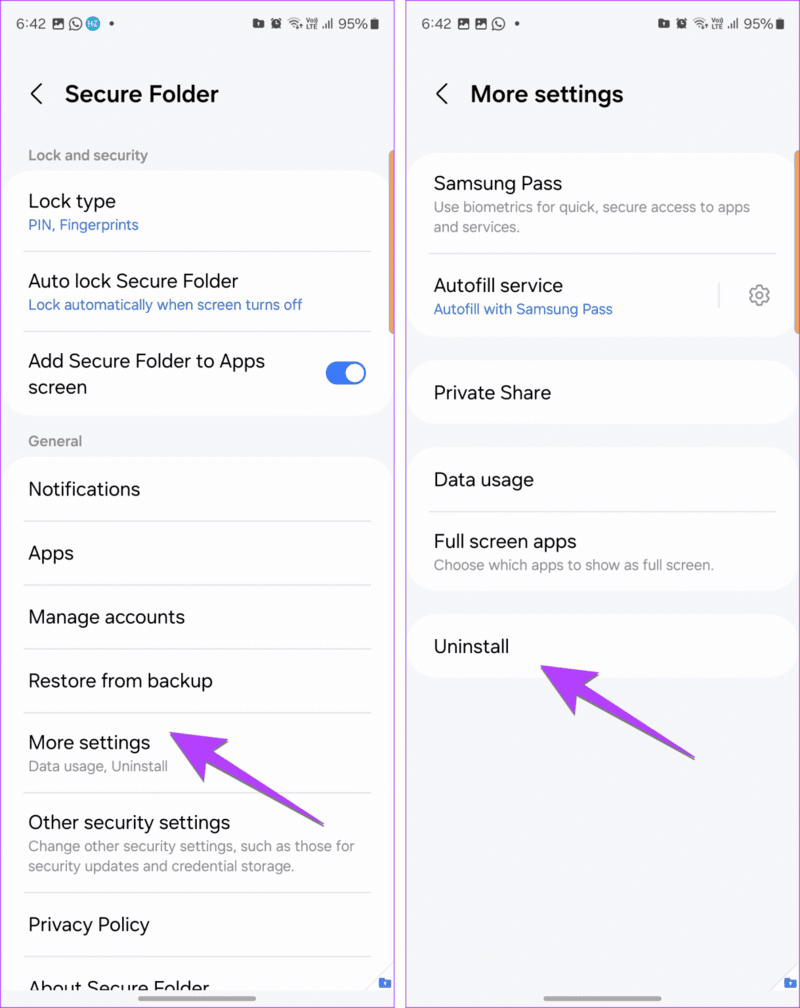 Samsung-Secure-folder-delete-from-phone-1219x1536-1 كيفية حذف المجلد الآمن على هاتف Samsung وماذا سيحدث