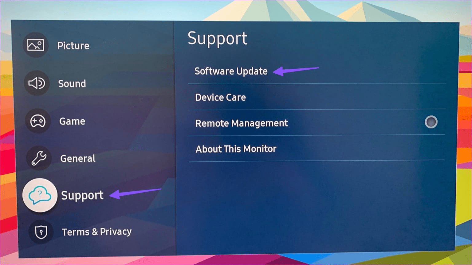 Samsung-TV-Update-1 13 طريقة لإصلاح عدم عمل تطبيق Apple TV على Samsung TV