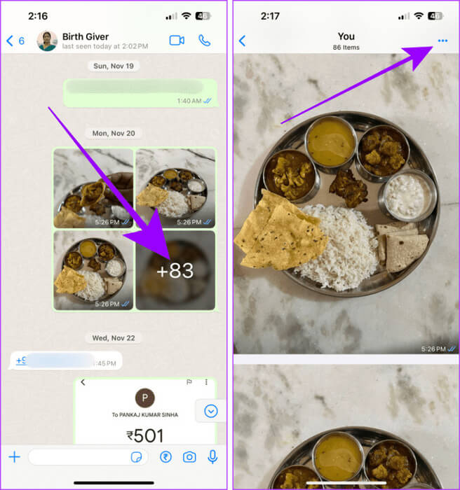 Save-Multiple-WhatsApp-Photovideos-to-gallery-on-iPhone-768x820-1 كيفية حفظ صور/فيديوهات WhatsApp في المعرض على iPhone وAndroid وWeb