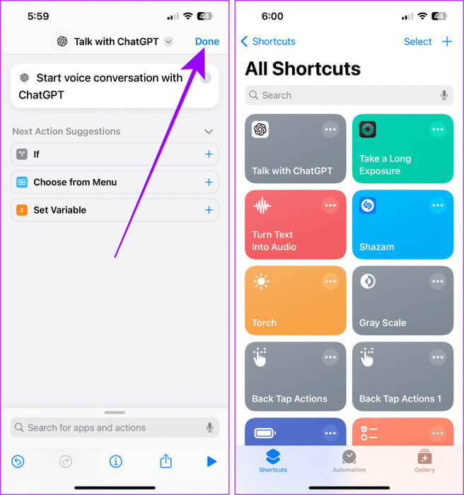 Save-the-ChatGPT-Shortcut ما هو ChatGPT Voice وكيفية استخدامه على هاتفك المحمول