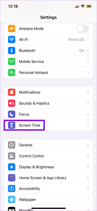 Screen-Time-on-iPhone-5-474x1024-1 أفضل 6 إصلاحات لخطأ "لم يتم حذف جميع جهات الاتصال" على iPhone