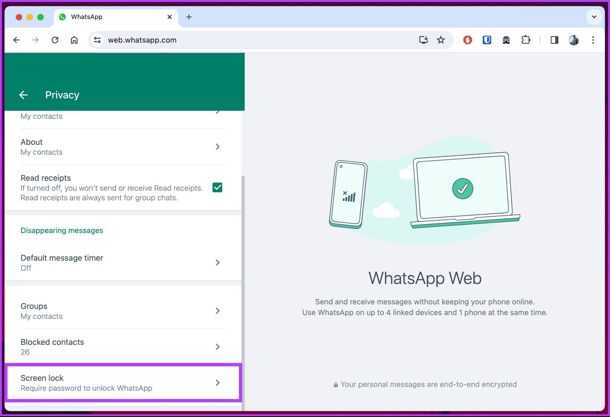 Secure-WhatsApp-Web-With-Password_14-2048x1399-1 كيفية تأمين WhatsApp في ويب بكلمة مرور