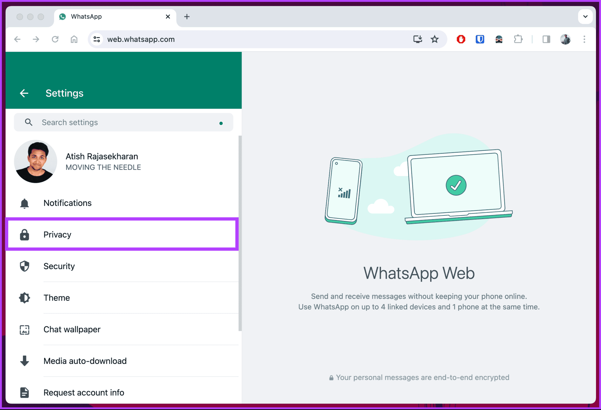 Secure-WhatsApp-Web-With-Password_15-2048x1399-1 كيفية تأمين WhatsApp في ويب بكلمة مرور
