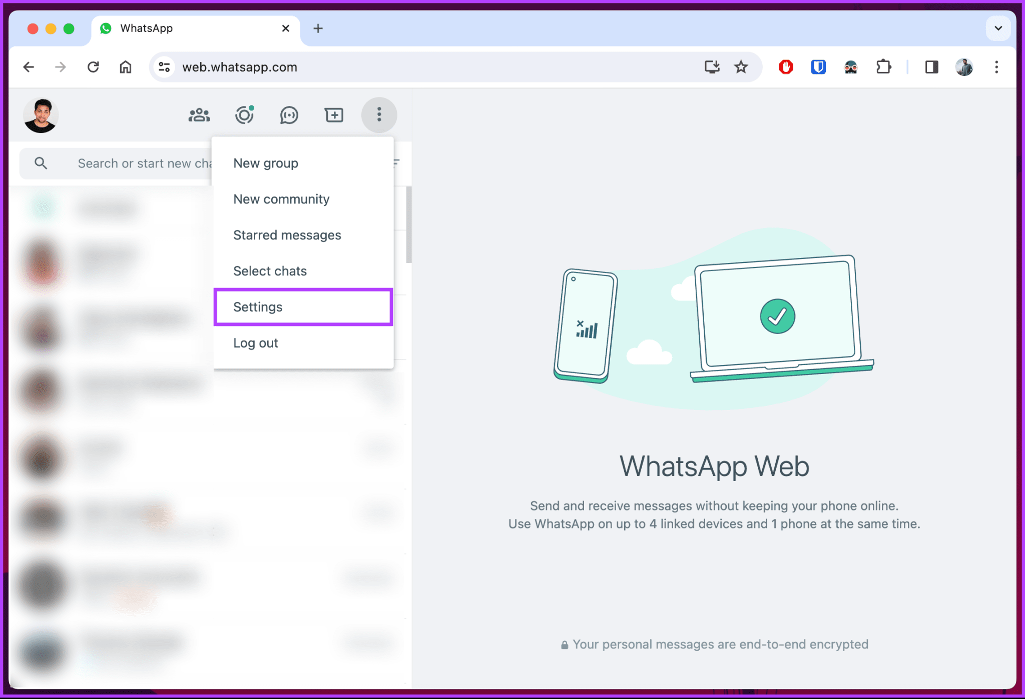 كيفية تأمين WhatsApp في ويب بكلمة مرور - %categories
