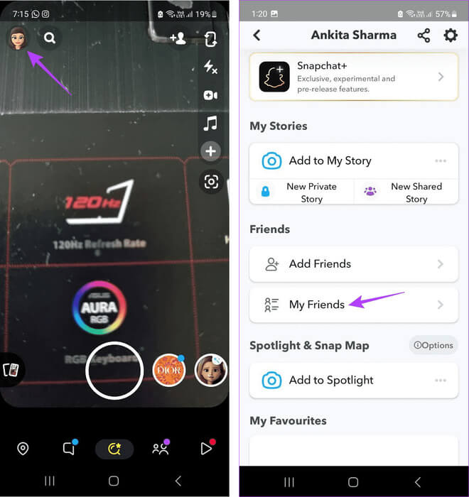 See-your-friends 6 طرق لمعرفة من أضافك أو أعاد إضافتك على Snapchat