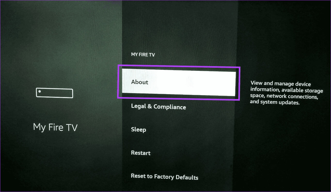 Select-About-2 كيفية تحديث برامج وتطبيقات Fire TV Stick