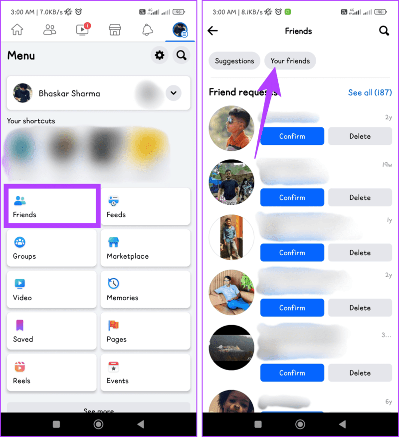 Select-Friends-and-head-to-Your-friends-tab-1405x1536-1 كيف ترى تاريخ الصداقة على Facebook