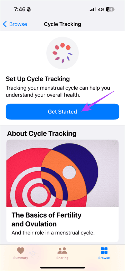 Select-Get-Started ما هو تتبع الدورة الشهرية على Apple Watch وكيفية إعداده