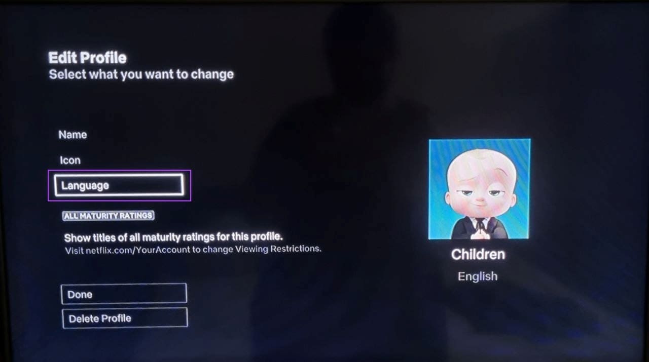 Select-Language-2 كيفية تغيير لغة Netflix على أي جهاز