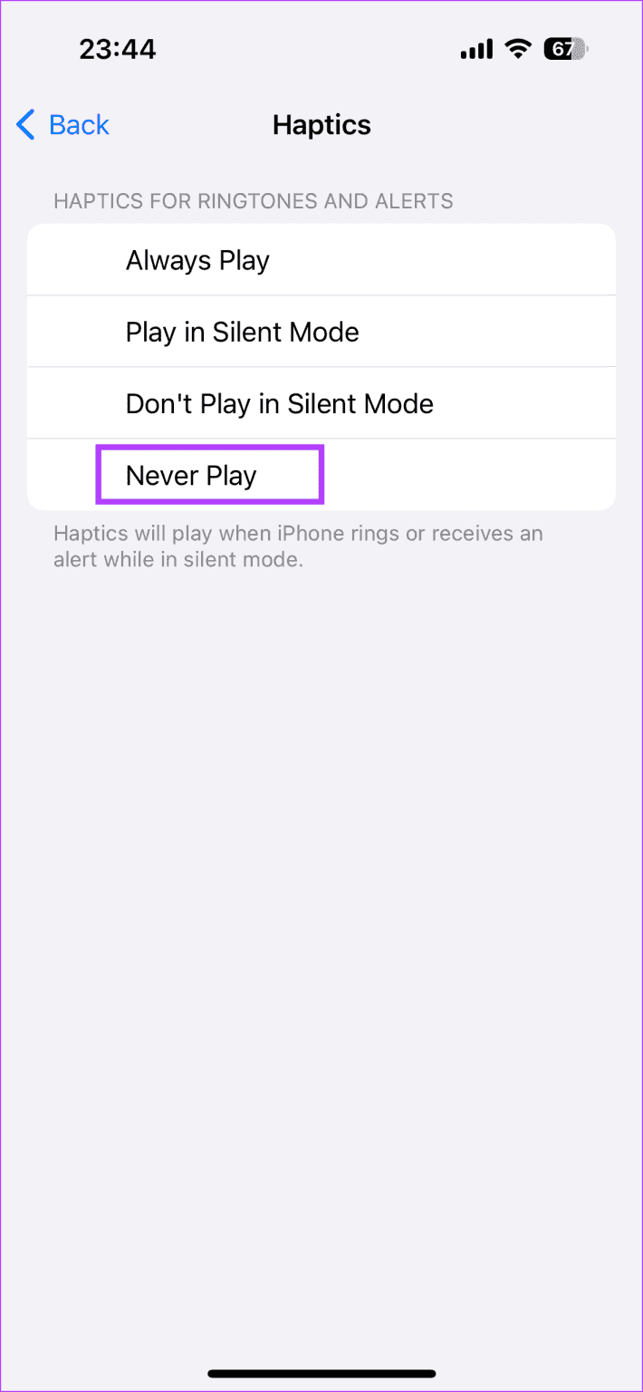 Select-Never-Play كيفية منع شخص ما من الاتصال بك دون حظر