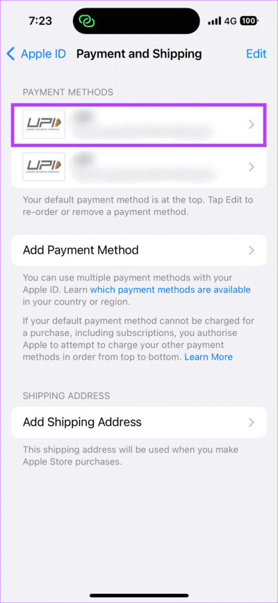 Select-Payment-Method كيفية إزالة طريقة الدفع من Apple ID وماذا تفعل إذا لم تتمكن من ذلك