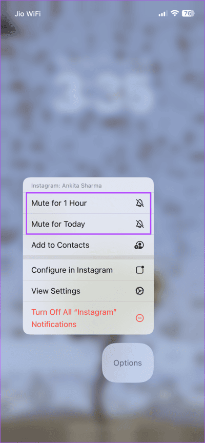 Select-mute-option كيفية مسح (جميع) الإشعارات على iPhone