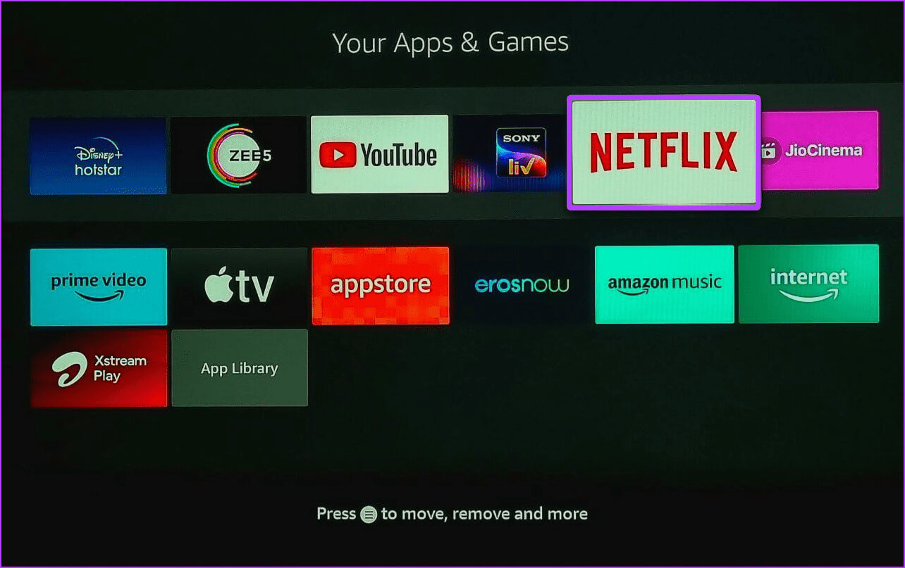 Select-the-app-1 كيفية تحديث برامج وتطبيقات Fire TV Stick