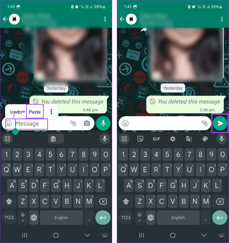 كيفية إرسال رسالة فارغة على WhatsApp - %categories