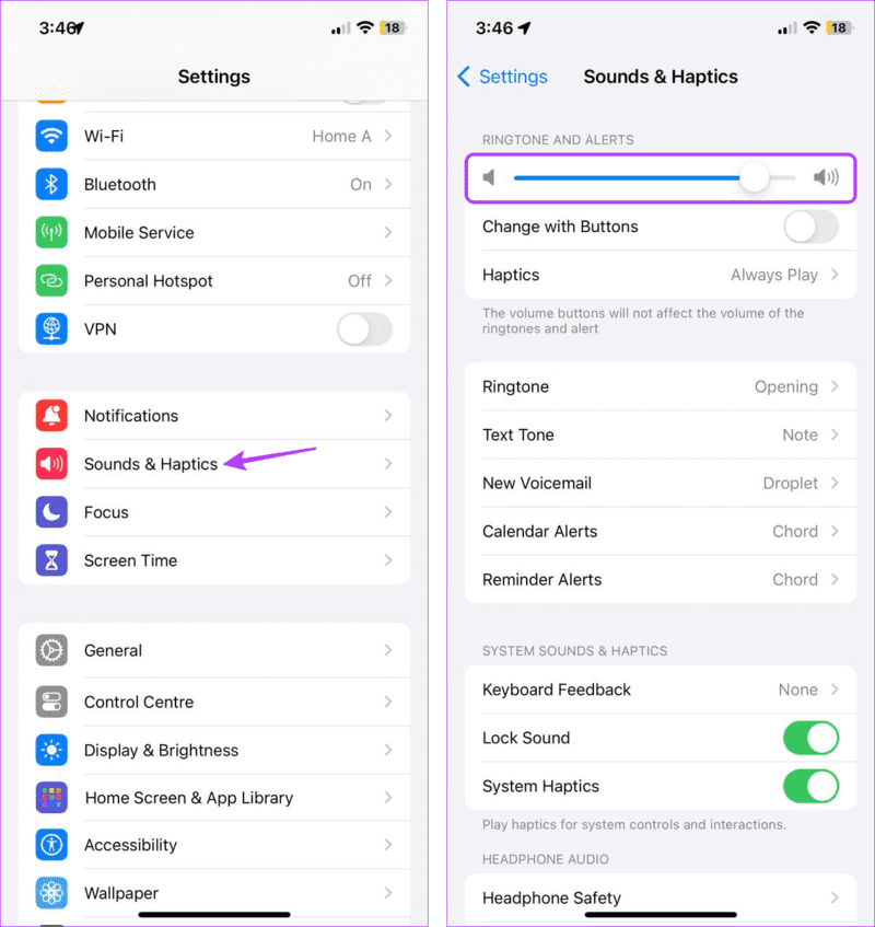 Set-alarm-tone-to-max 11 طريقة لإصلاح مشكلة عمل الإنذار بدون صوت على iPhone