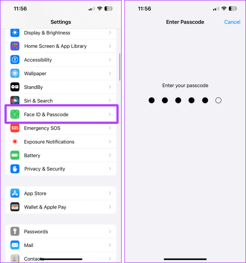 Settings-App-iPhone-1 4 طرق لإضافة وتخصيص الساعة على شاشة قفل iPhone
