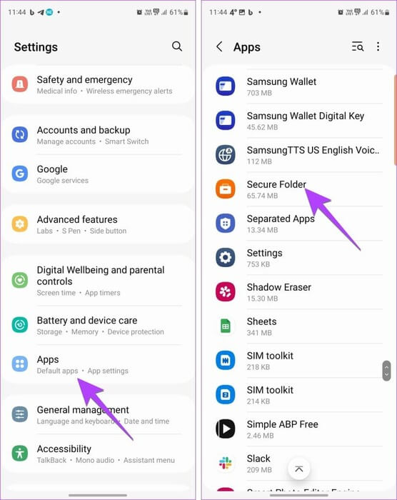 Settings-Secure-Folder-813x1024-1 5 طرق لفتح المجلد الآمن في Samsung بدون كلمة مرور