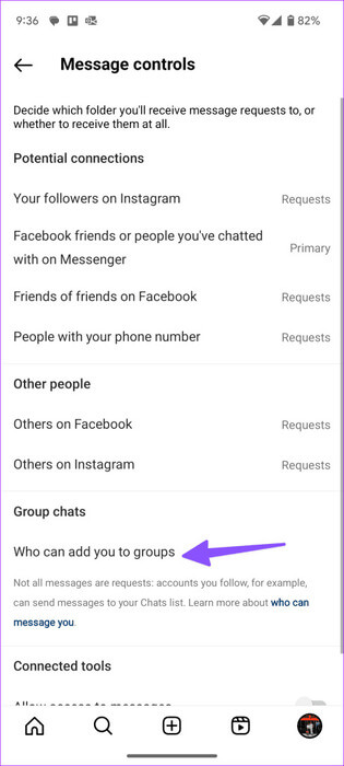 كيفية منع شخص ما من إضافتك إلى مجموعة على Facebook وInstagram - %categories