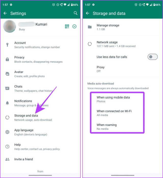 Storage-and-Data-Settings-WhatsApp-Android-768x840-1 كيفية حفظ صور/فيديوهات WhatsApp في المعرض على iPhone وAndroid وWeb