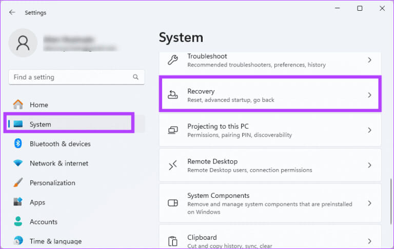 System-recovery-768x486-1 أفضل 5 إصلاحات لعناصر التسجيل المعطلة على Windows 11