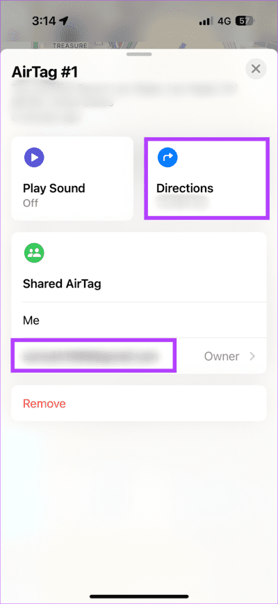 Tap-Direction 6 طرق لإصلاح عدم ظهور AirTags في Find My