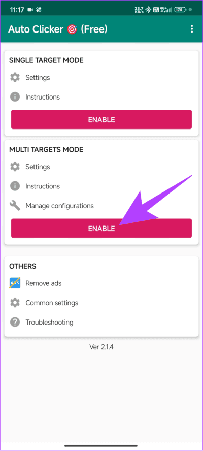 Tap-Enable-Multiple-Targets-mode كيفية إلغاء إرسال أو حذف الرسائل على Instagram