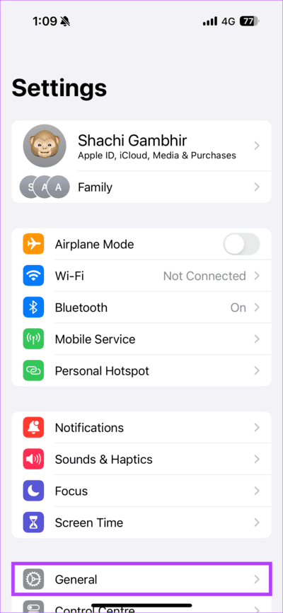Tap-General-2 كيفية تمكين واستخدام حماية الجهاز المسروق على iPhone