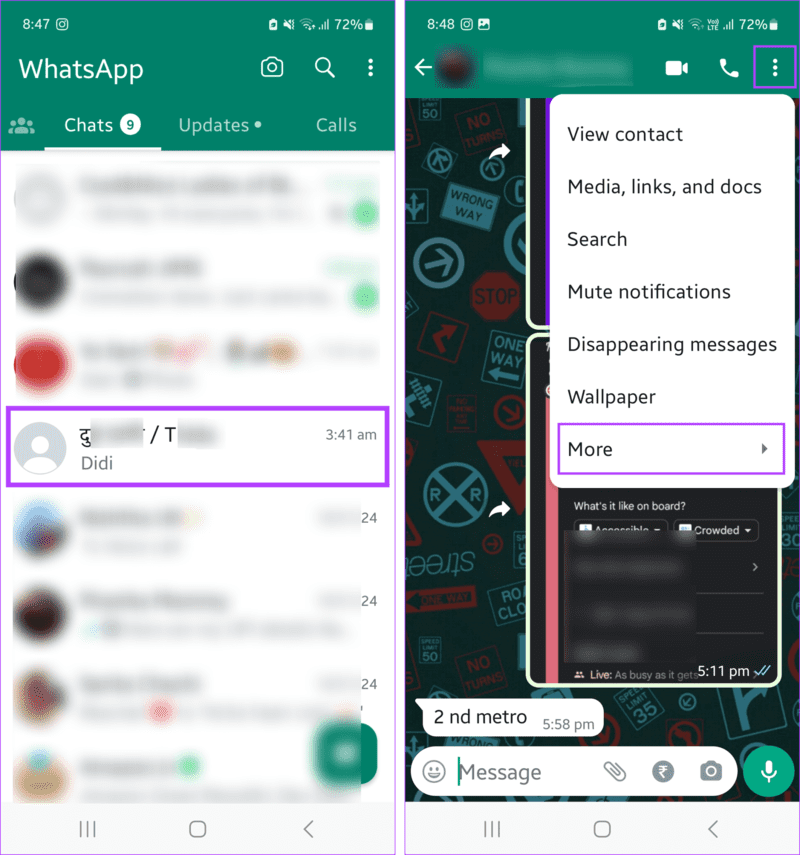 كيفية رؤية الMessageالأولى على WhatsApp دون الحاجة إلى التمرير - %categories