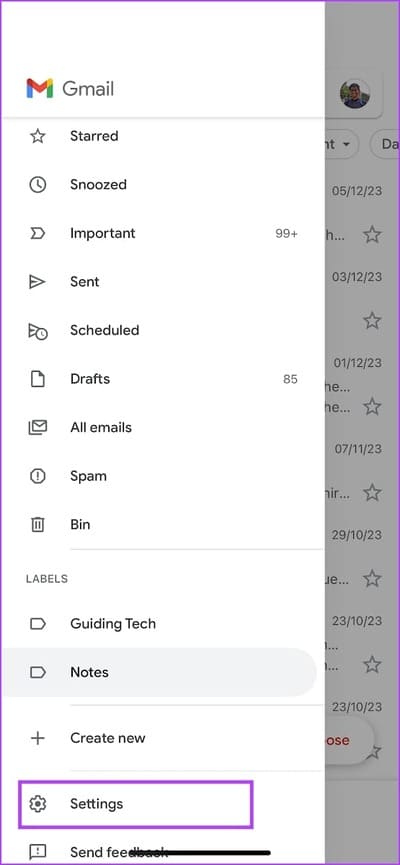 كيفية حذف المجلدات أو التسميات في Gmail - %categories