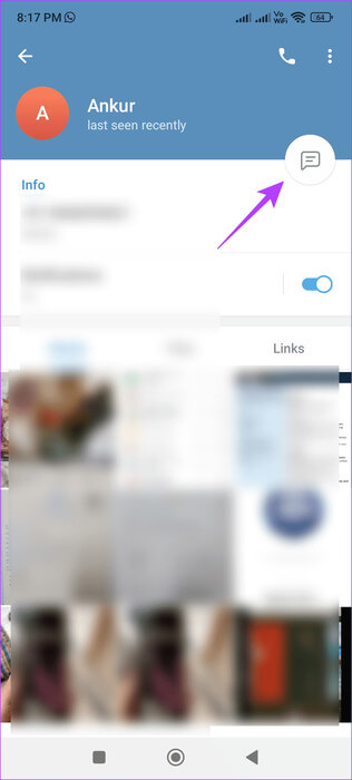 Tap-on-chat 6 طرق للبحث عن الأشخاص على Telegram