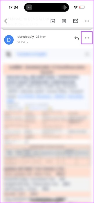 Tap-on-three-dots-to-print-individual-email كيفية طباعة رسائل البريد الإلكتروني من Gmail (Windows وMac وiPhone وAndroid)