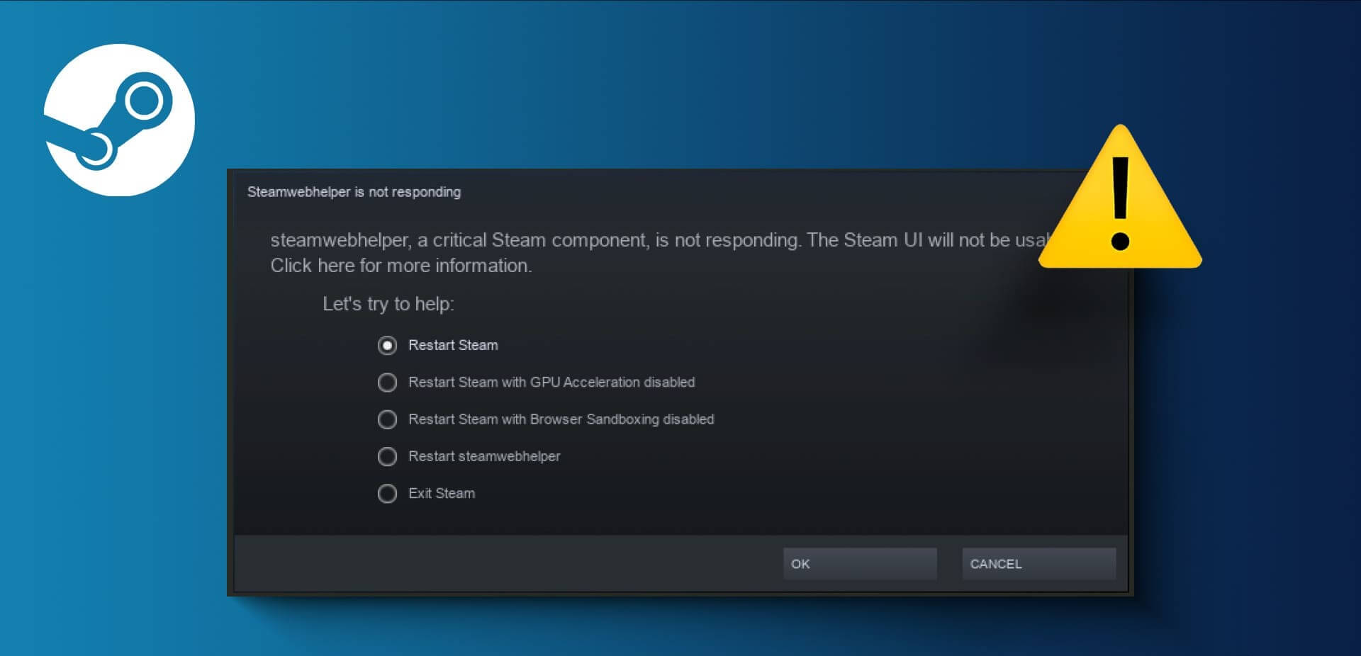 Top-8-Fixes-for-‘A-Critical-Steam-Component-Is-Not-Responding-Error-in-Windows-11 أفضل 8 إصلاحات لخطأ "أحد مكونات Steam المهمة لا تستجيب" في Windows 11